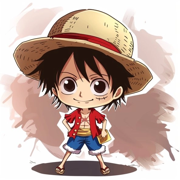 Tổng hợp ảnh luffy chibi cute siêu dễ thương cho bạn