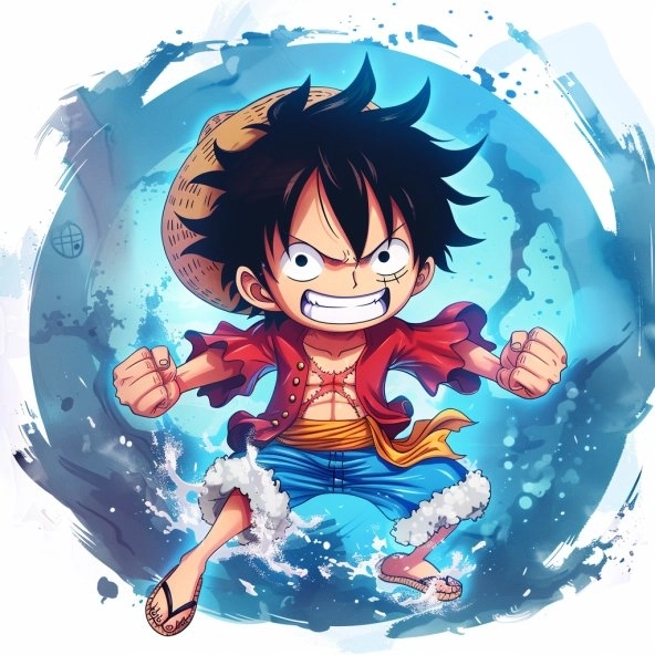 Hội tụ bộ ba ace sabo luffy chibi cực kỳ dễ thương