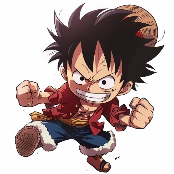 Tải bộ ảnh băng hải tặc mũ rơm chibi sống động cho fan