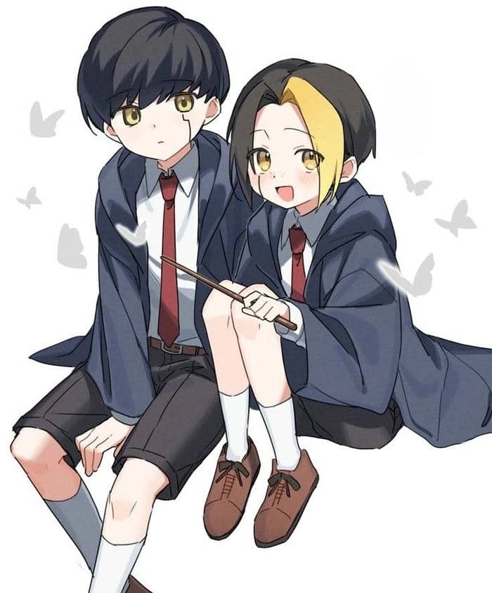 Ảnh Dot Mashle chibi hài hước, đáng yêu không cưỡng nổi