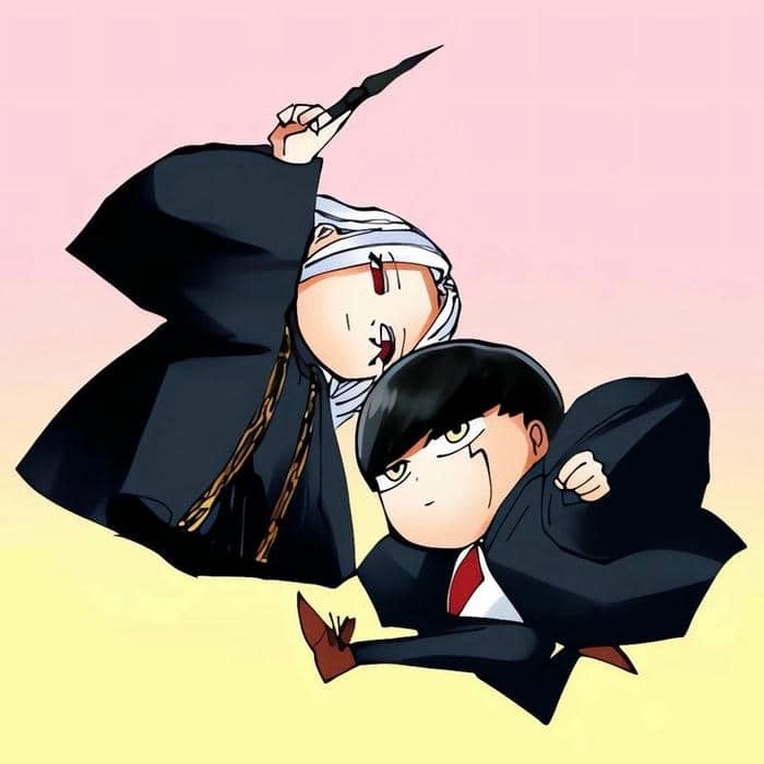 Hình Lance Mashle chibi cực ngầu và không kém phần dễ thương
