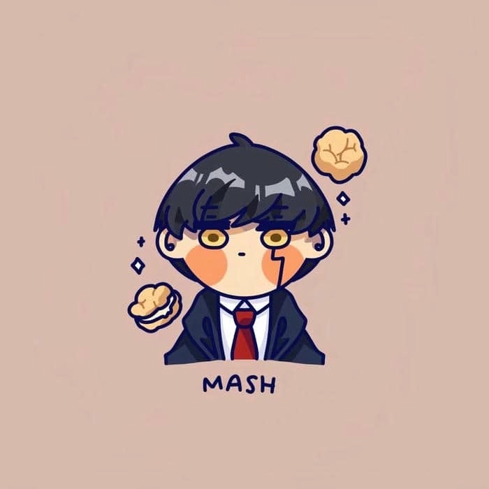 Hình Rayne Mashle chibi cool ngầu và đáng yêu không tưởng