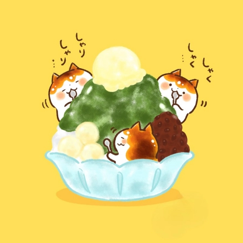 Ảnh chibi cute mèo mang lại nguồn năng lượng tích cực mỗi ngày