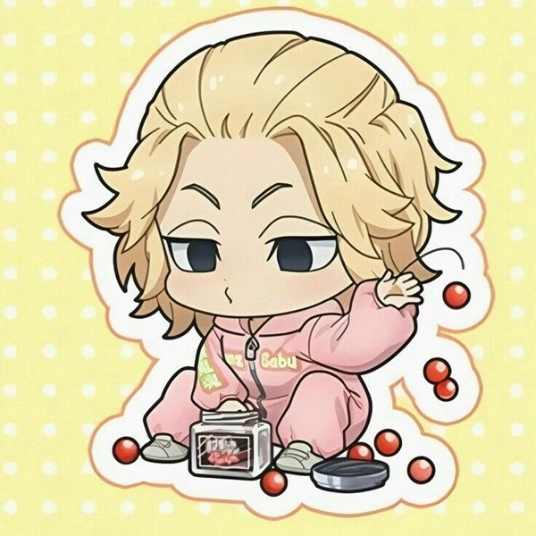 Kawaii Mikey chibi với thiết kế dễ thương chuẩn nhật bản