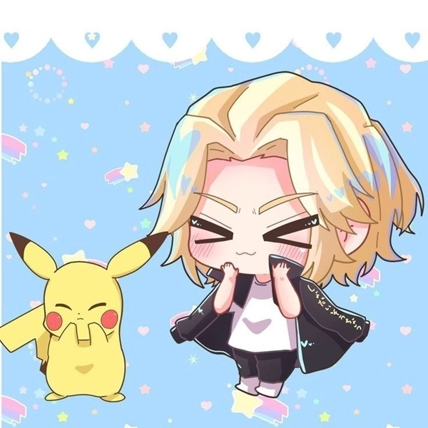 Cute anime Mikey chibi với thiết kế dễ thương và sống động