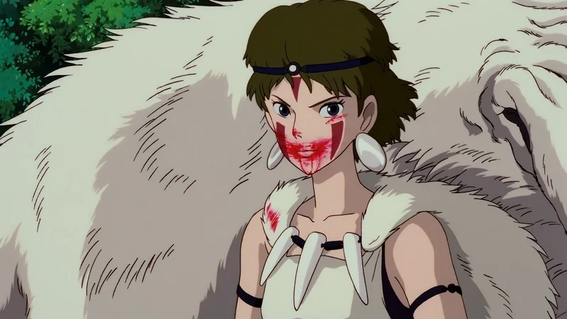 Chạm đến cảm xúc với Mononoke princess art độc đáo