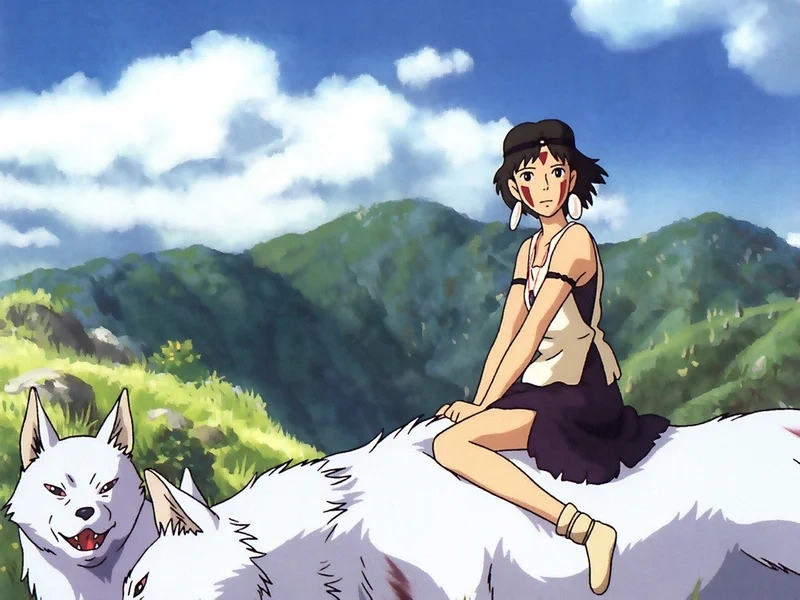 Khung hình chuẩn chỉnh từ Mononoke official art