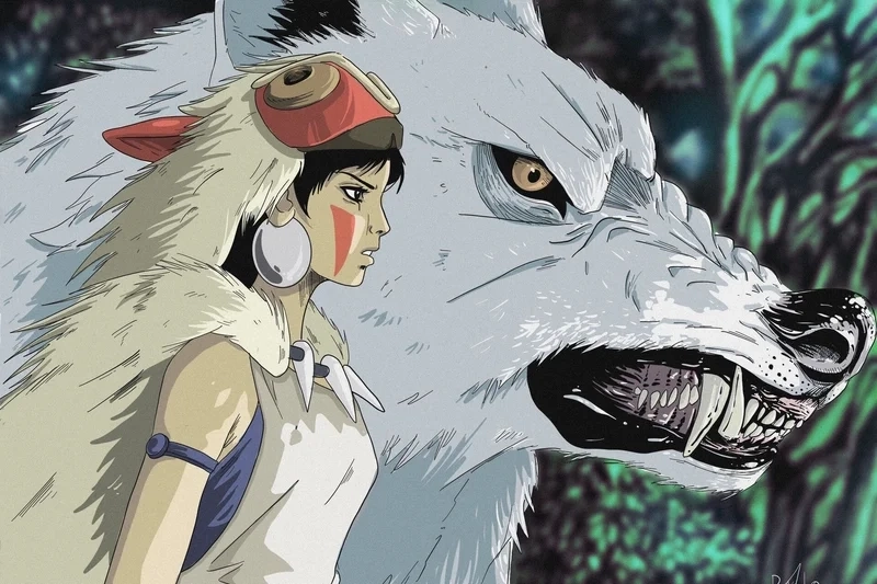 Phong cách cổ điển đầy cuốn hút từ Mononoke anime art style