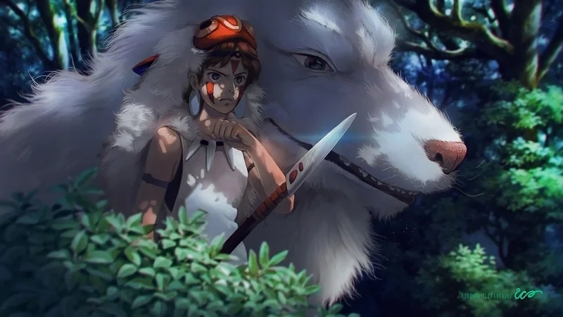 Tái hiện thần thái mạnh mẽ qua Mononoke hime cosplay