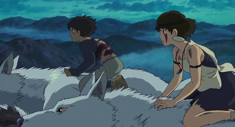 Thế giới cổ tích rực rỡ từ hime Mononoke sống động