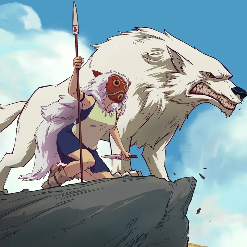 Hành trình gắn kết trong princess Mononoke x Ashitaka