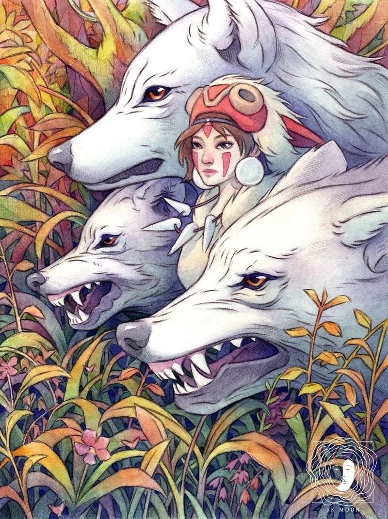 Nghệ thuật đỉnh cao của Mononoke art khiến say đắm