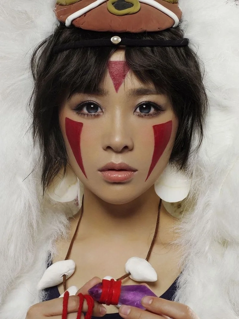 Vẻ đẹp huyền thoại tái hiện trong Mononoke princess cosplay