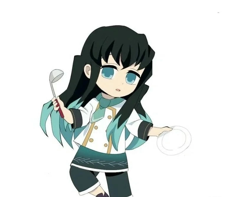 Tokito muichirou chibi đáng yêu và lạnh lùng đúng chuẩn kiếm sĩ