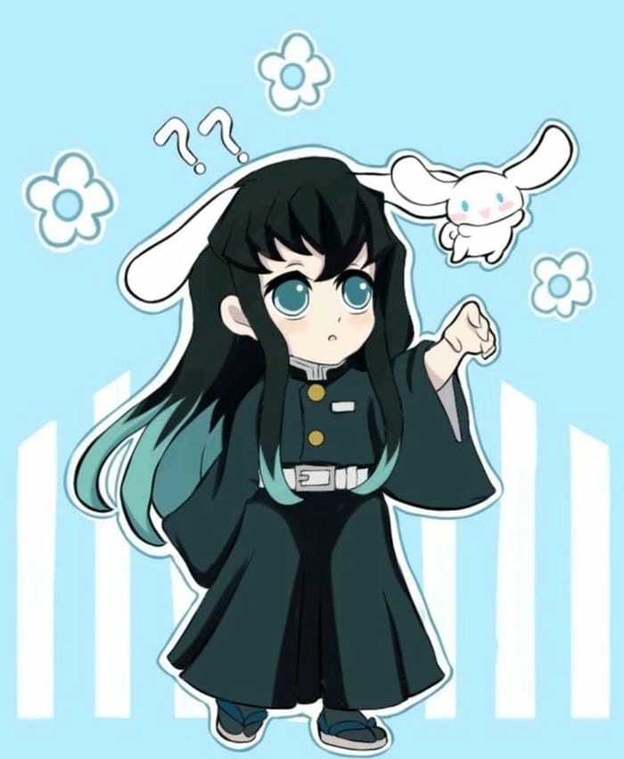 Hình muichirou chibi cute siêu đáng yêu cho bộ sưu tập anime