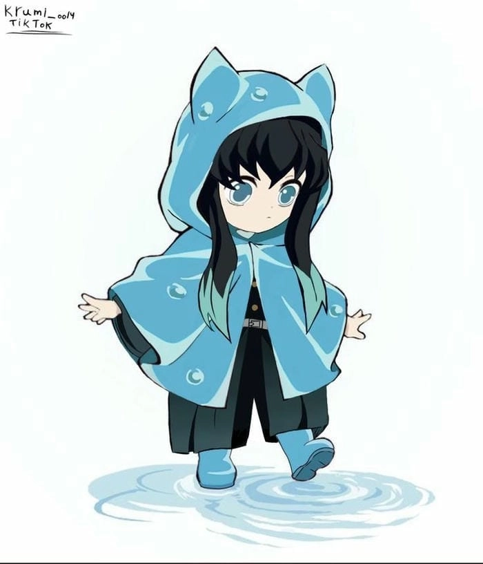 Cách vẽ muichirou chibi đơn giản dễ hiểu cho mọi lứa tuổi