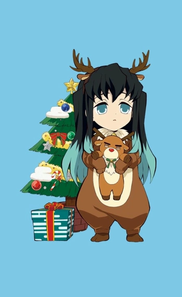 Hình muichirou chibi sinh động chuẩn phong cách hoạt hình