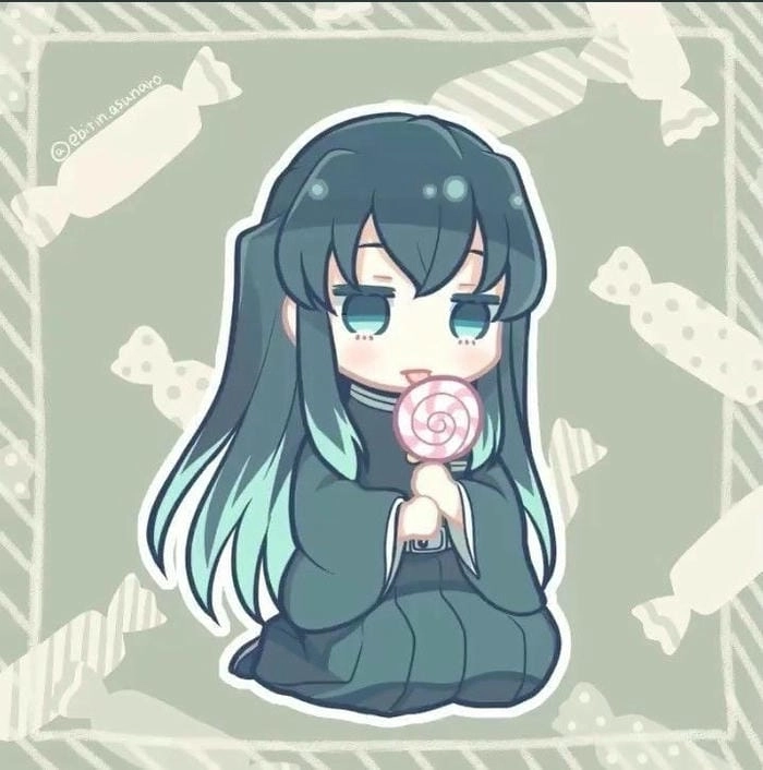 Ảnh muichirou chibi cute dành riêng cho tín đồ mê anime Nhật