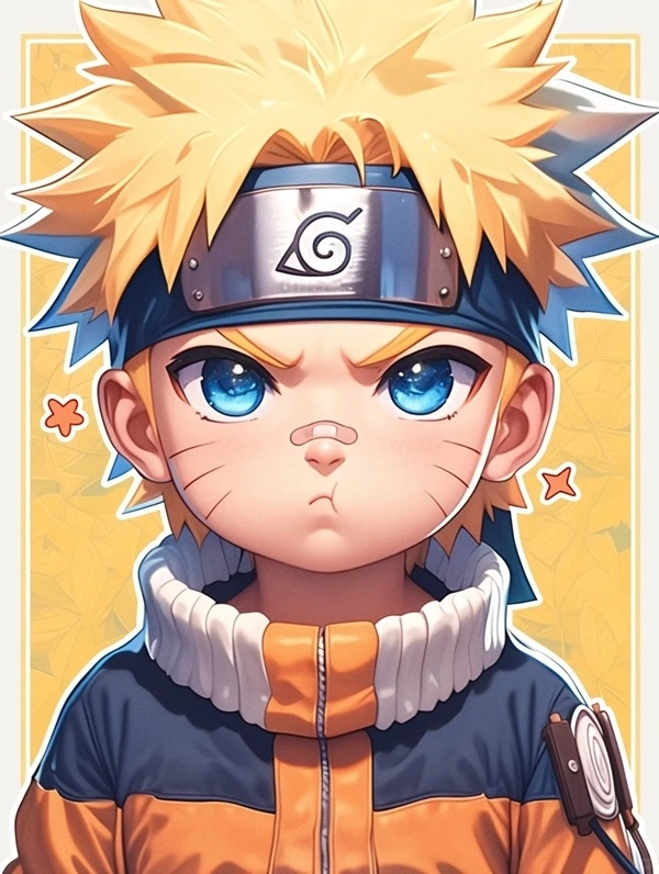 Tải về ảnh naruto chibi cửu vĩ cực kỳ ấn tượng