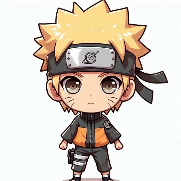 Bộ ảnh naruto sasuke sakura kakashi chibi cực chất