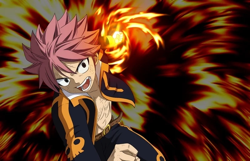 Bộ ảnh Natsu Dragneel anime truyền cảm hứng cho fan