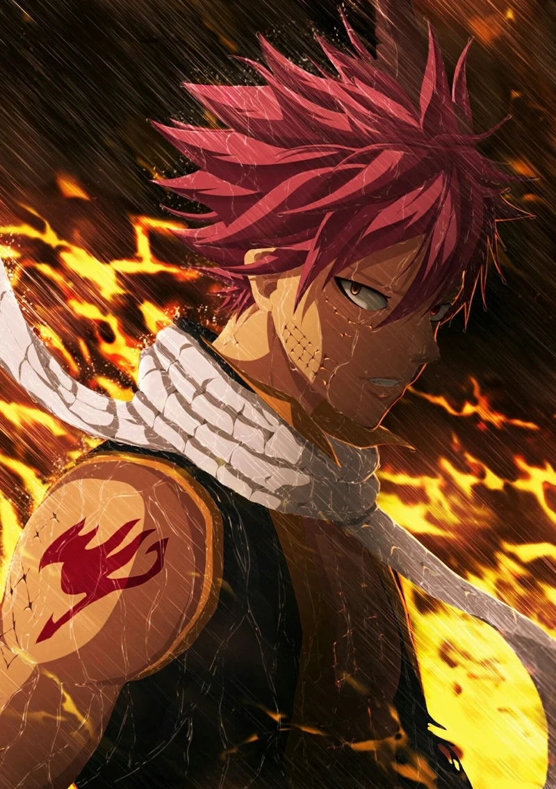 Hình ảnh anime Natsu Dragneel cực chất dành cho bạn