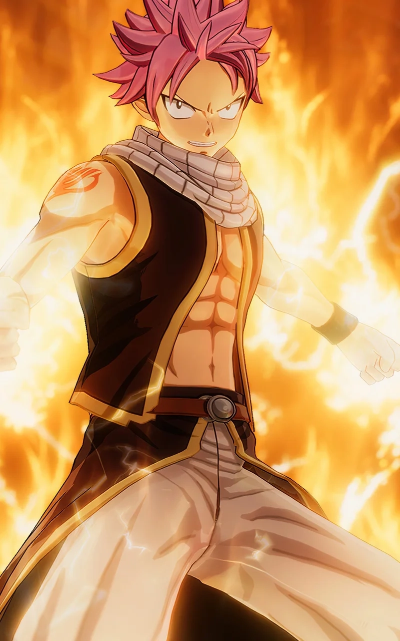 Tạo hình Natsu Dragneel manga chuẩn nguyên tác đầy cuốn hút