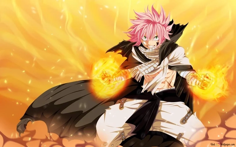 Cận cảnh Dragon Natsu với sức mạnh rồng rực lửa