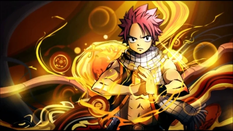 Natsu Dragneel cháy rực lửa với sức mạnh rồng huyền thoại
