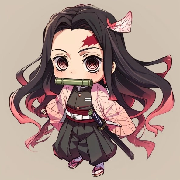 Khám phá cách vẽ nezuko chibi đơn giản chỉ trong 3 bước
