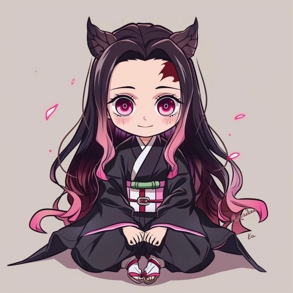 Khám phá nezuko chibi 3d sống động như thật