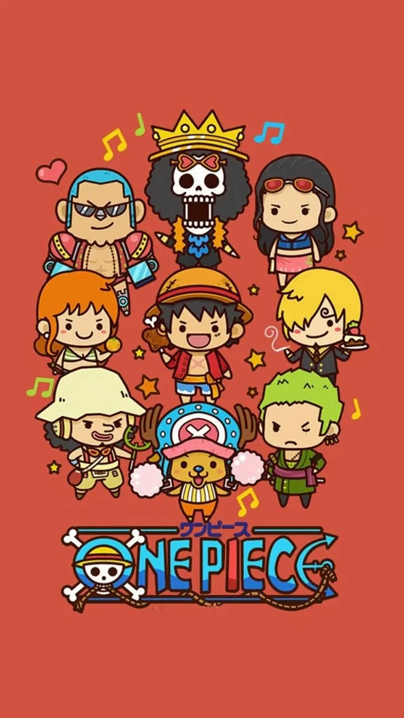 Gợi ý hình vẽ one piece chibi cho bạn tha hồ sáng tạo