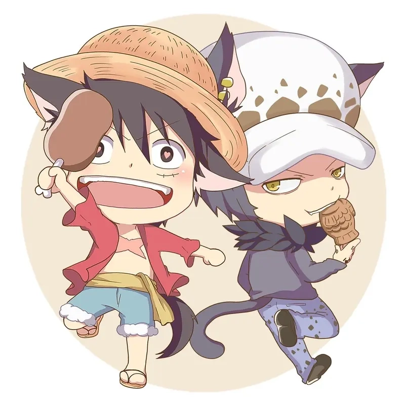 Fan anime không thể bỏ qua bộ anime chibi one piece siêu ngầu