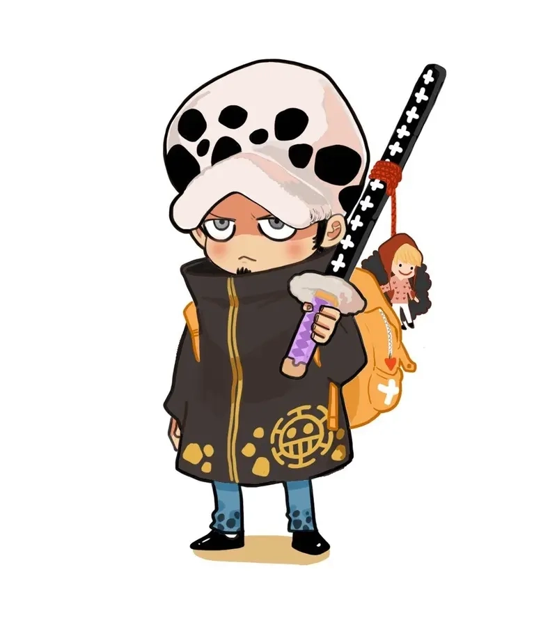 Tải ngay ảnh one piece chibi siêu cute cho dân mê anime