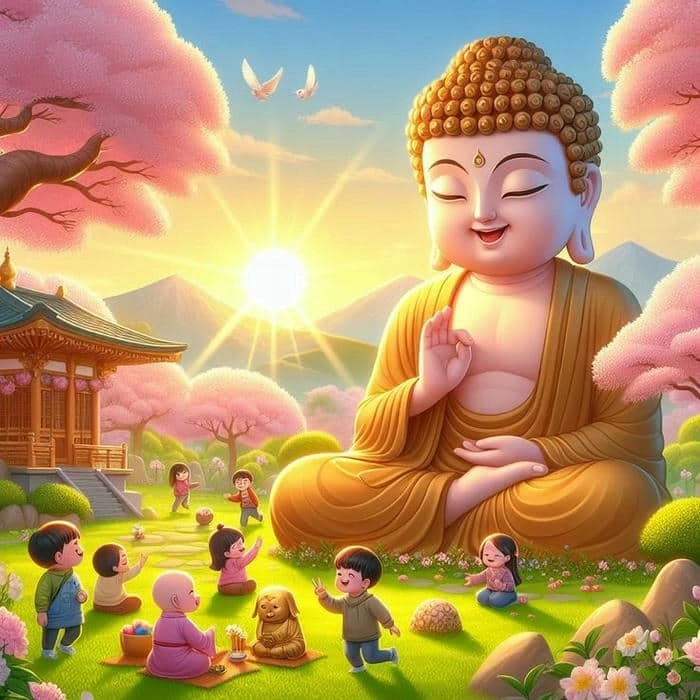 Khám phá vẻ đáng yêu và thanh tịnh từ phật chibi