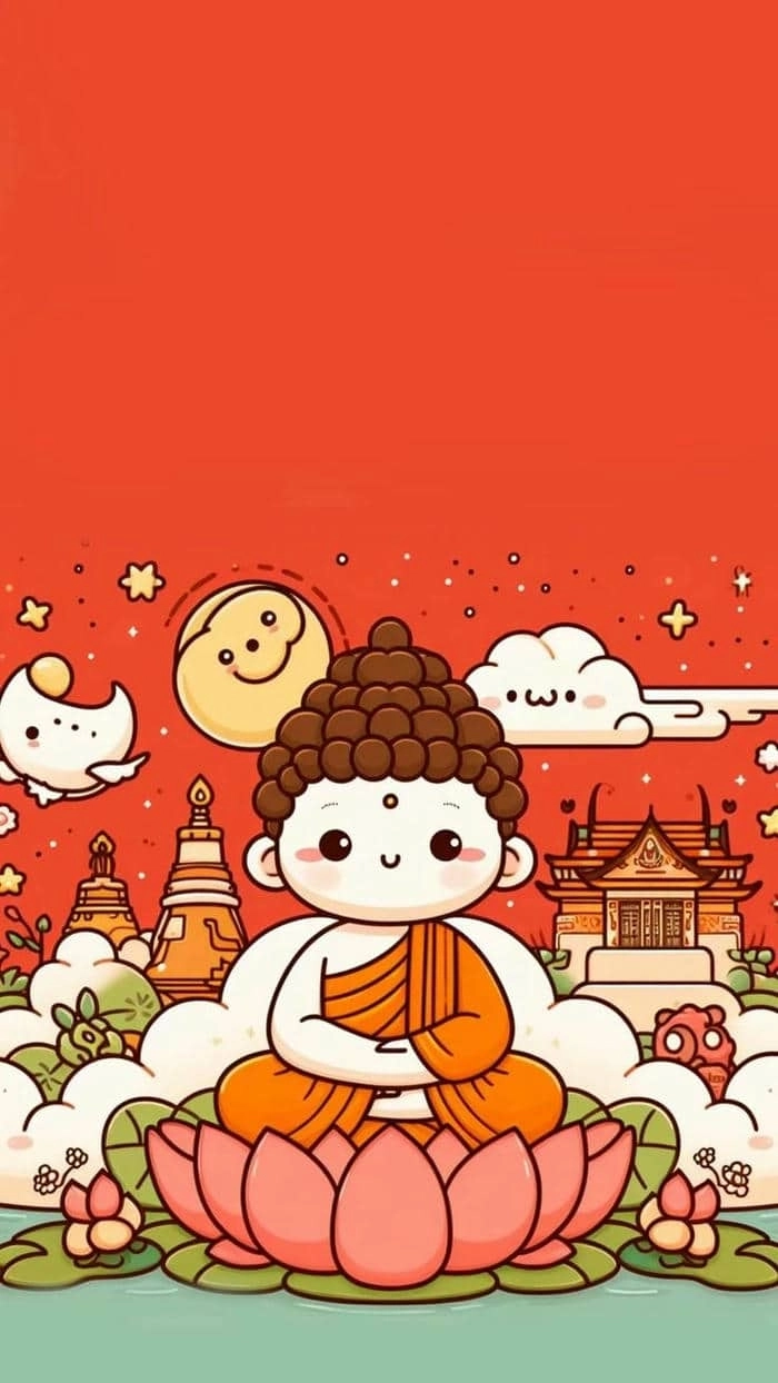 Cảm hứng sáng tạo lan tỏa qua nét vẽ phật chibi