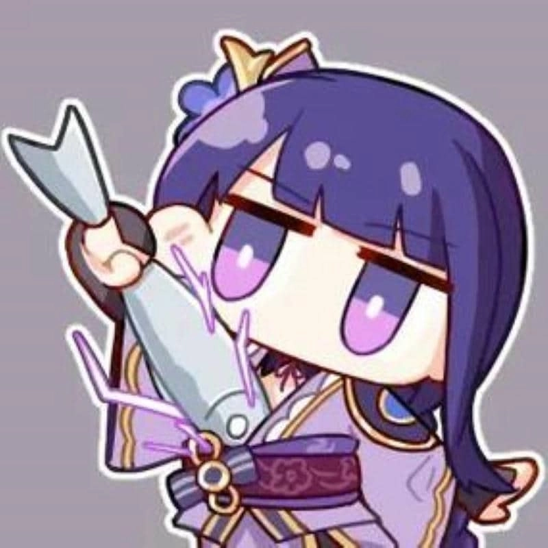 Fanart Raiden ei chibi khiến fan say đắm không rời