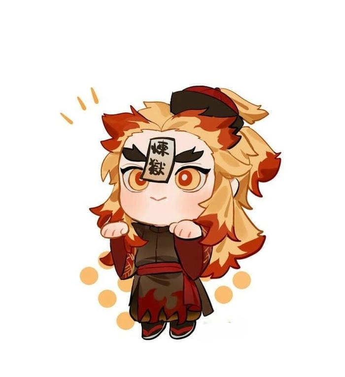 Tải ngay ảnh png Rengoku chibi cute nền trong suốt cực tiện lợi