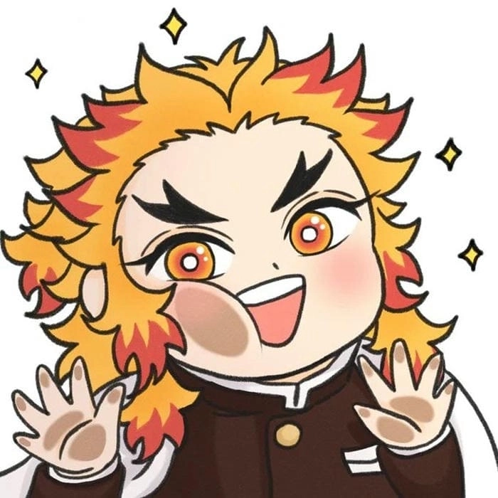 Đón lễ hội với bộ ảnh Rengoku chibi Christmas siêu đáng yêu