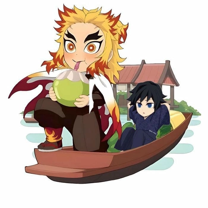 Ý tưởng độc đáo từ bộ Rengoku pinterest phong cách chibi