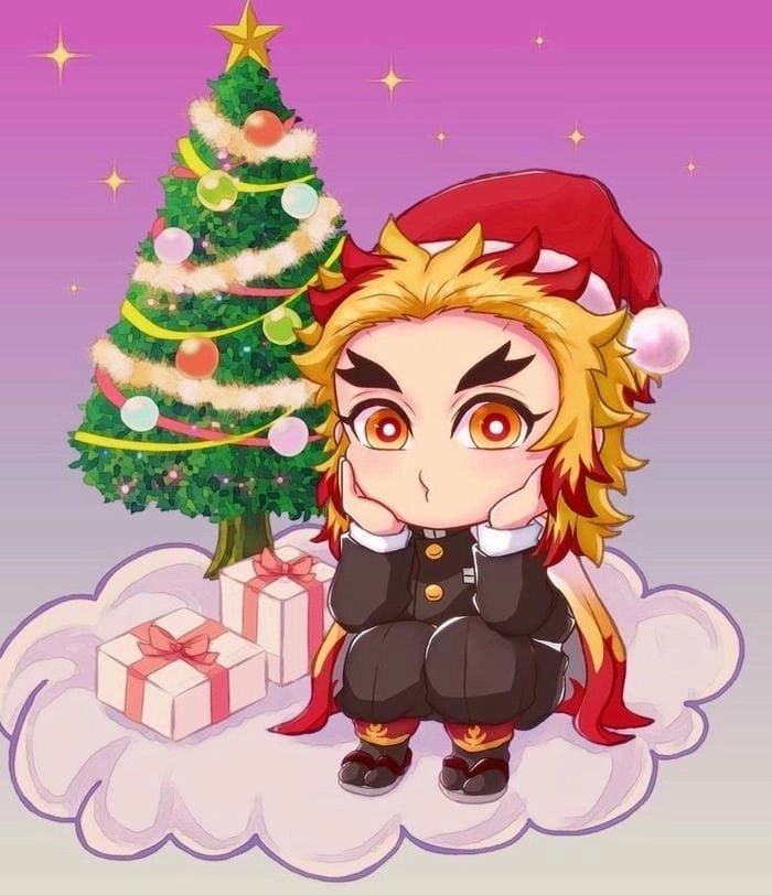 Tuyển chọn ảnh Rengoku chibi đẹp hút mắt dành cho fan Kimetsu
