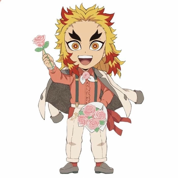 Bộ sưu tập Rengoku vẽ chuẩn anime khiến người xem không rời mắt