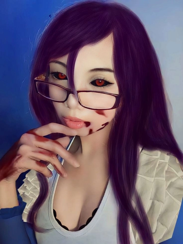 Bản vẽ gốc đẹp ngất ngây của Rize Kamishiro Official Art