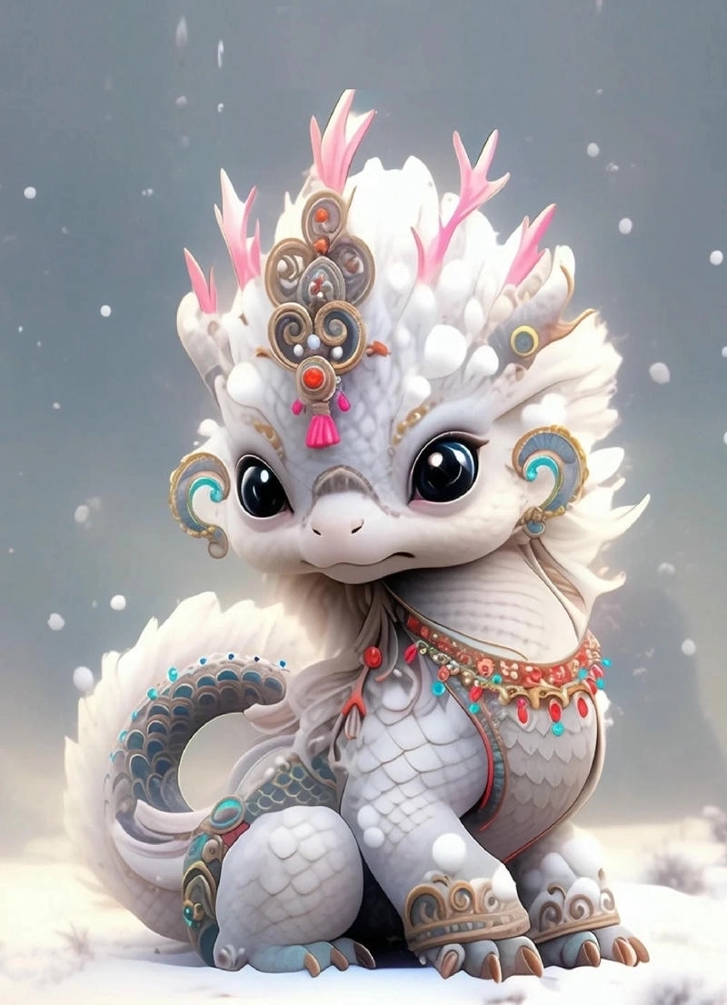 Rồng chibi png nền trong suốt cực tiện để dùng thiết kế