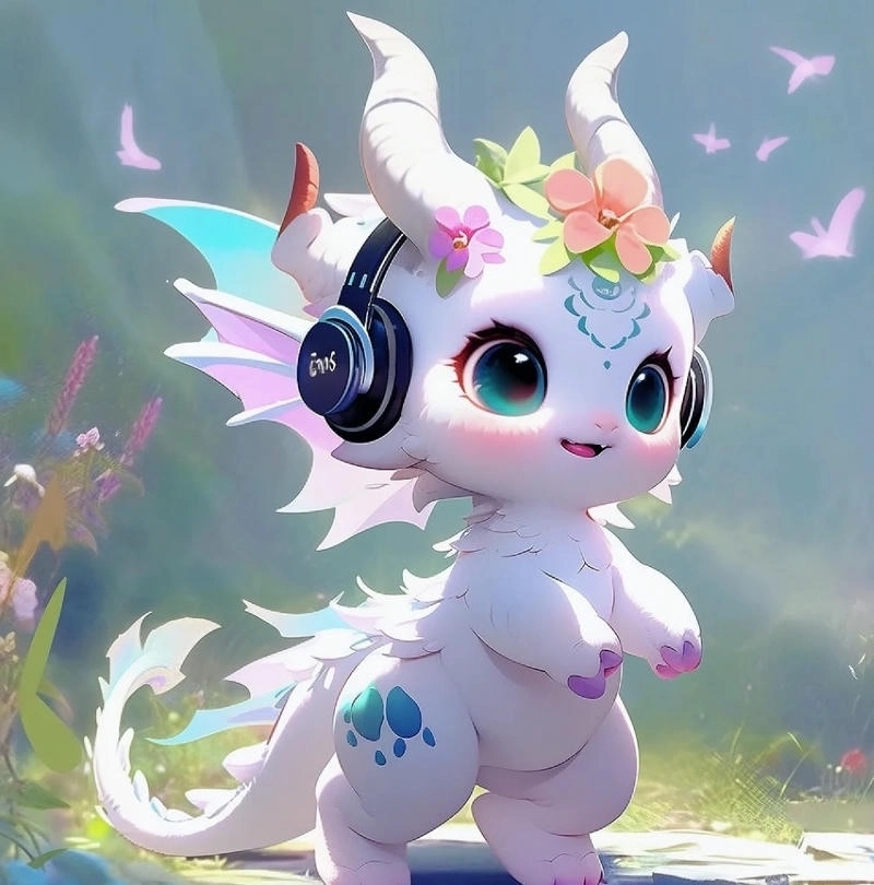 Rồng chibi cute 2024 xu hướng ảnh siêu hot cho năm mới