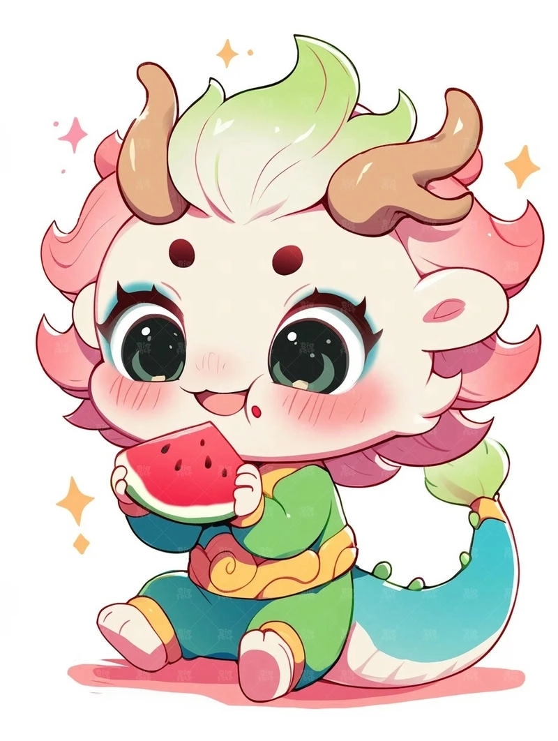 Hình ảnh rồng chibi sinh động và ngộ nghĩnh dành cho bạn