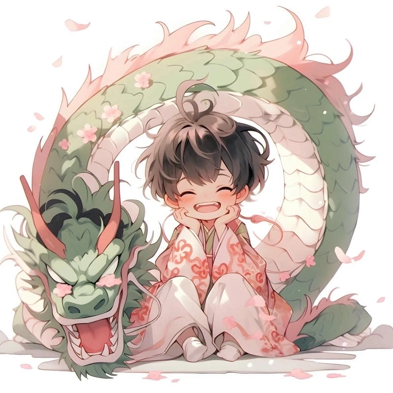 Kawaii rồng chibi cute khiến trái tim bạn tan chảy vì dễ thương