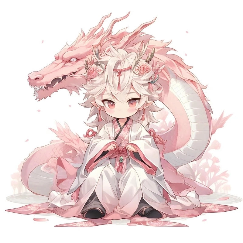 Avatar rồng chibi khiến hồ sơ cá nhân bạn thêm sống động