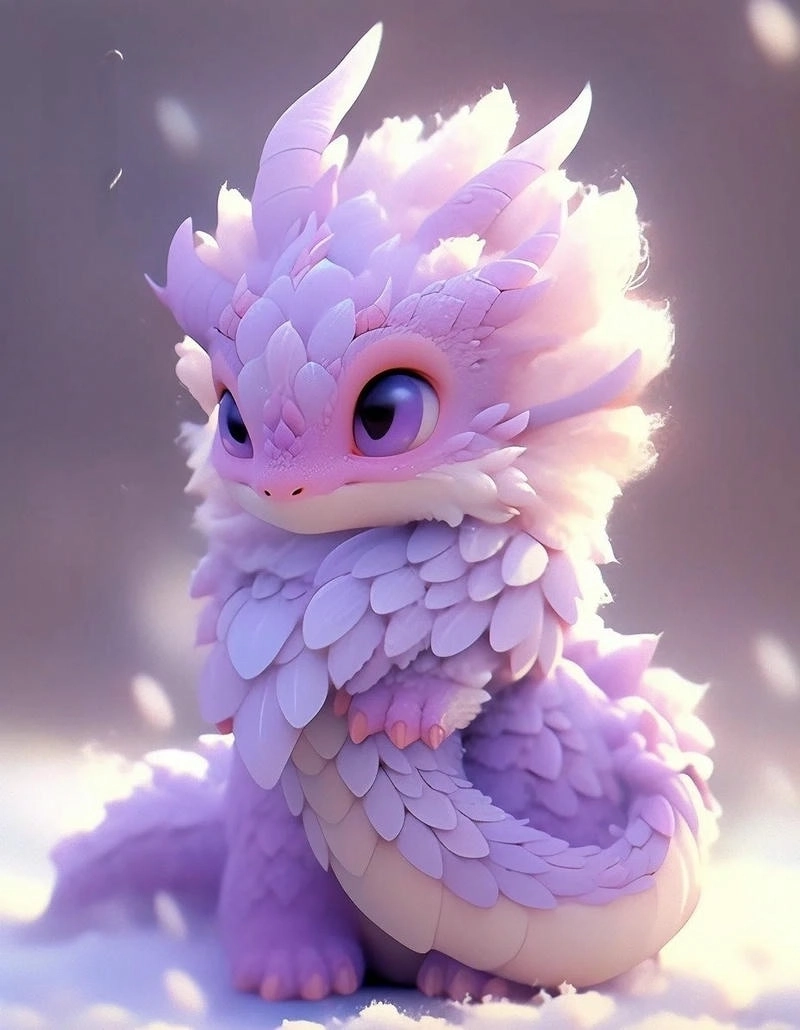Con rồng chibi dễ vẽ dành cho người mới tập vẽ cực dễ thương
