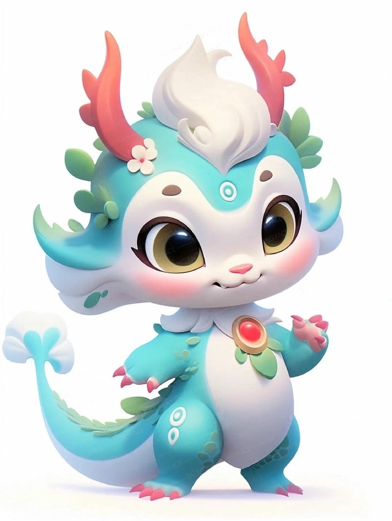 Hình nền rồng chibi cute giúp điện thoại bạn nổi bật hơn bao giờ hết